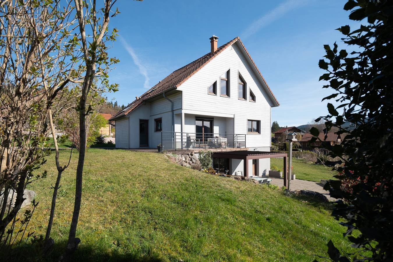 Chambre d’hôtes « Le Chalet des Beuquillons » : Vue Montagne, Terrasse Privée, Wi-Fi in Gérardmer, Parc naturel régional des Ballons des Vosges