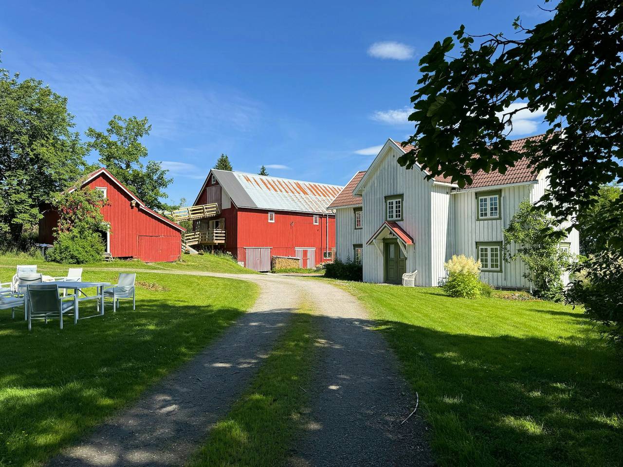 Charmantes Bauernhaus mit Tierwelt bei Steinkjær in Steinkjer
