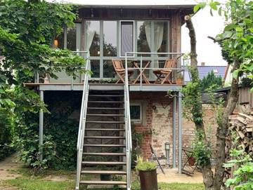 Ferienwohnung für 4 Personen, mit Garten und Balkon in Kröslin