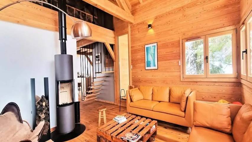 Chalet pour 15 personnes, avec Balcon ainsi que Terrasse et Jardin à Puy-Saint-Vincent