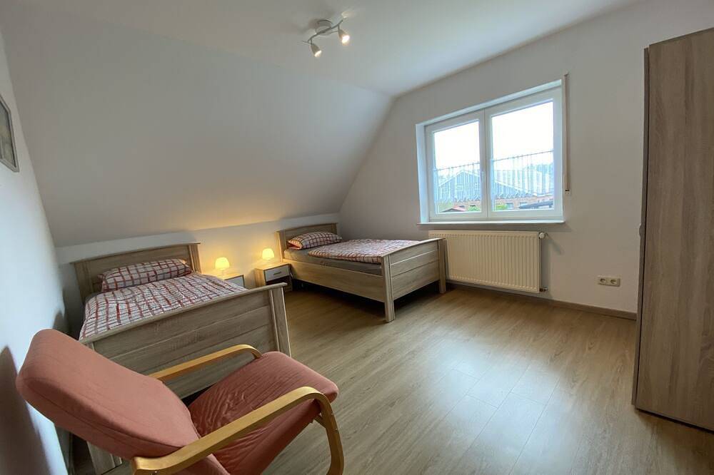 Ganze Wohnung, Ferienwohnung „Zur Kuhweide“ in Dunum, Nordseeküste