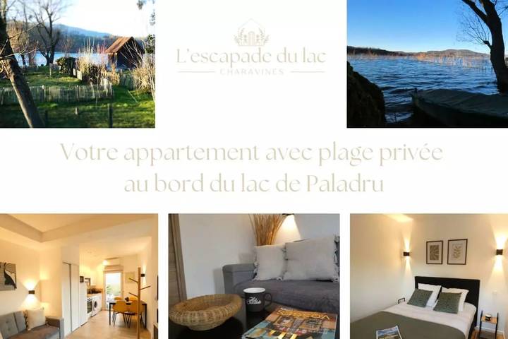 Gîte pour 2 personnes, avec terrasse dans Lac de Paladru - 2