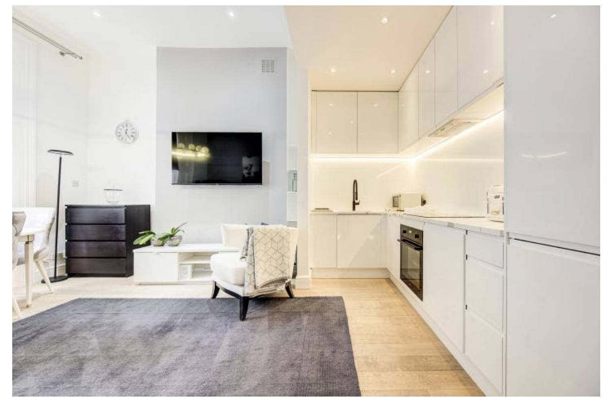 Ganze Ferienwohnung, Ferienwohnung für 4 Personen mit Garten in Kensington und Chelsea, London