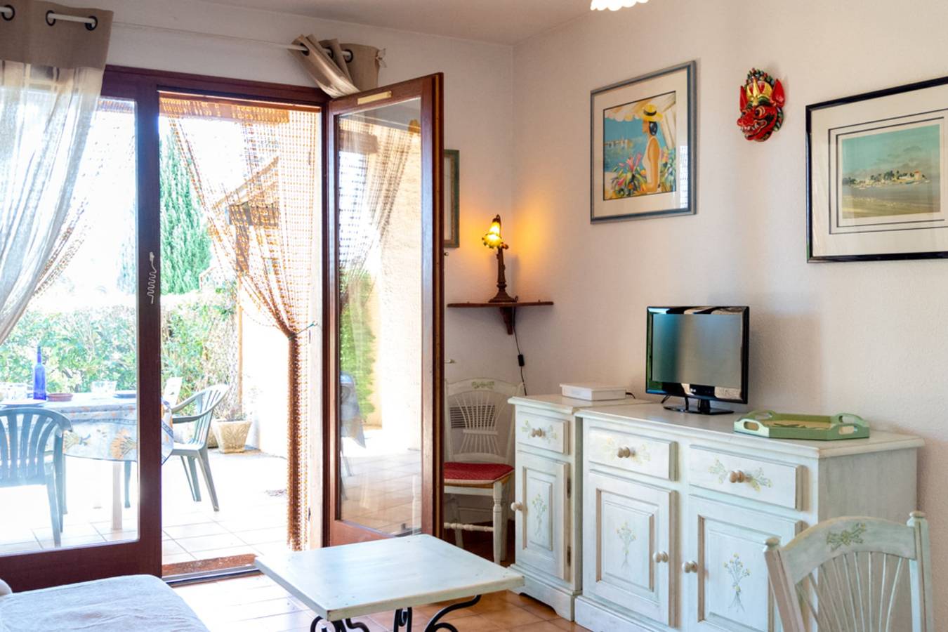 Appartement entier, T2 avec piscine et pétanque in Sainte-Maxime, Côte méditerranéenne (France)