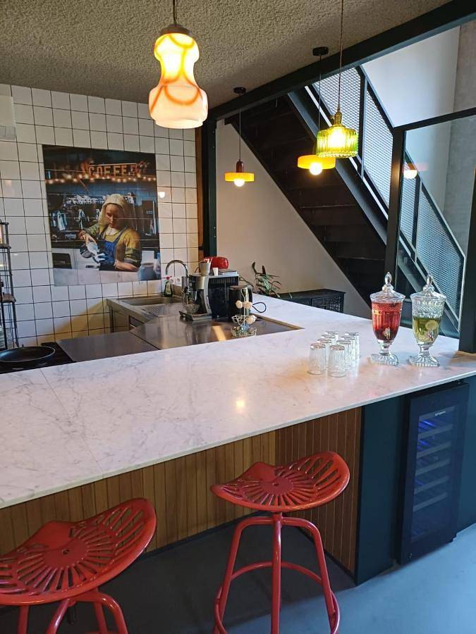 Location de vacances pour 2 personnes, avec terrasse ainsi que vue et jardin dans Lekkerkerk