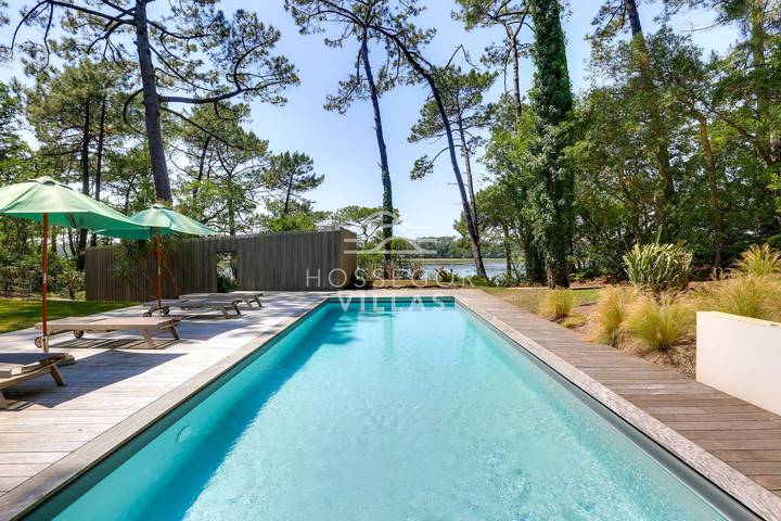 Ferienwohnung für 10 Personen, mit Seeblick und Sauna sowie Pool und Terrasse in Hossegor - 3