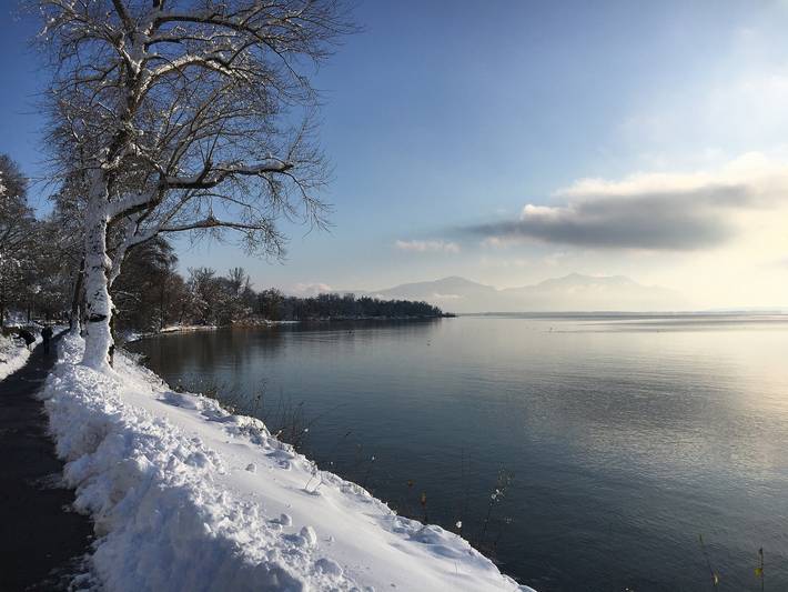 Ganze Ferienwohnung, Sylvia Helene Lafrenz - Garten-Ferienwohnung 68 qm für 2 - 4 Personen, 2 separate Schlafzimmer in Grabenstätt, Chiemsee