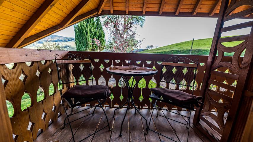Ferienwohnung für 2 Personen, mit Garten und Terrasse sowie Ausblick in Fröhnd - 3
