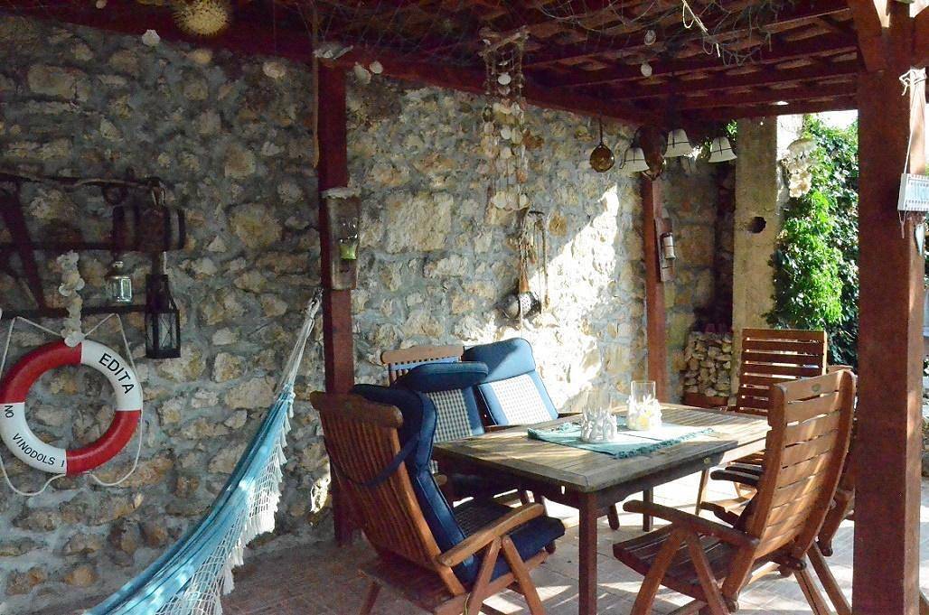 Altes Steinhaus in Novi Vinodolski, Primorje-Gorski Kotar