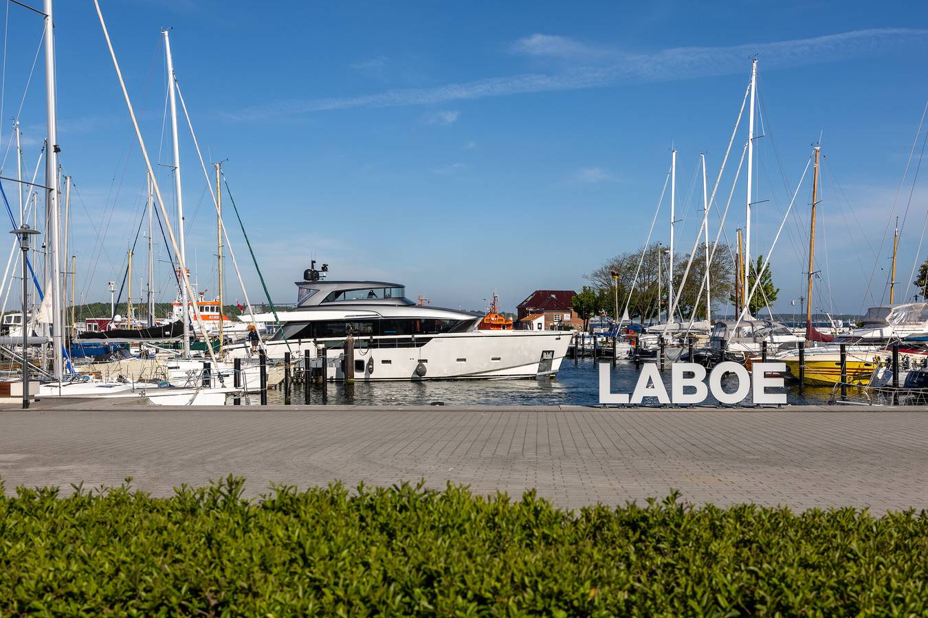 Ganze Ferienwohnung, Hafenblick Portland J3 in Kieler Förde, Laboe