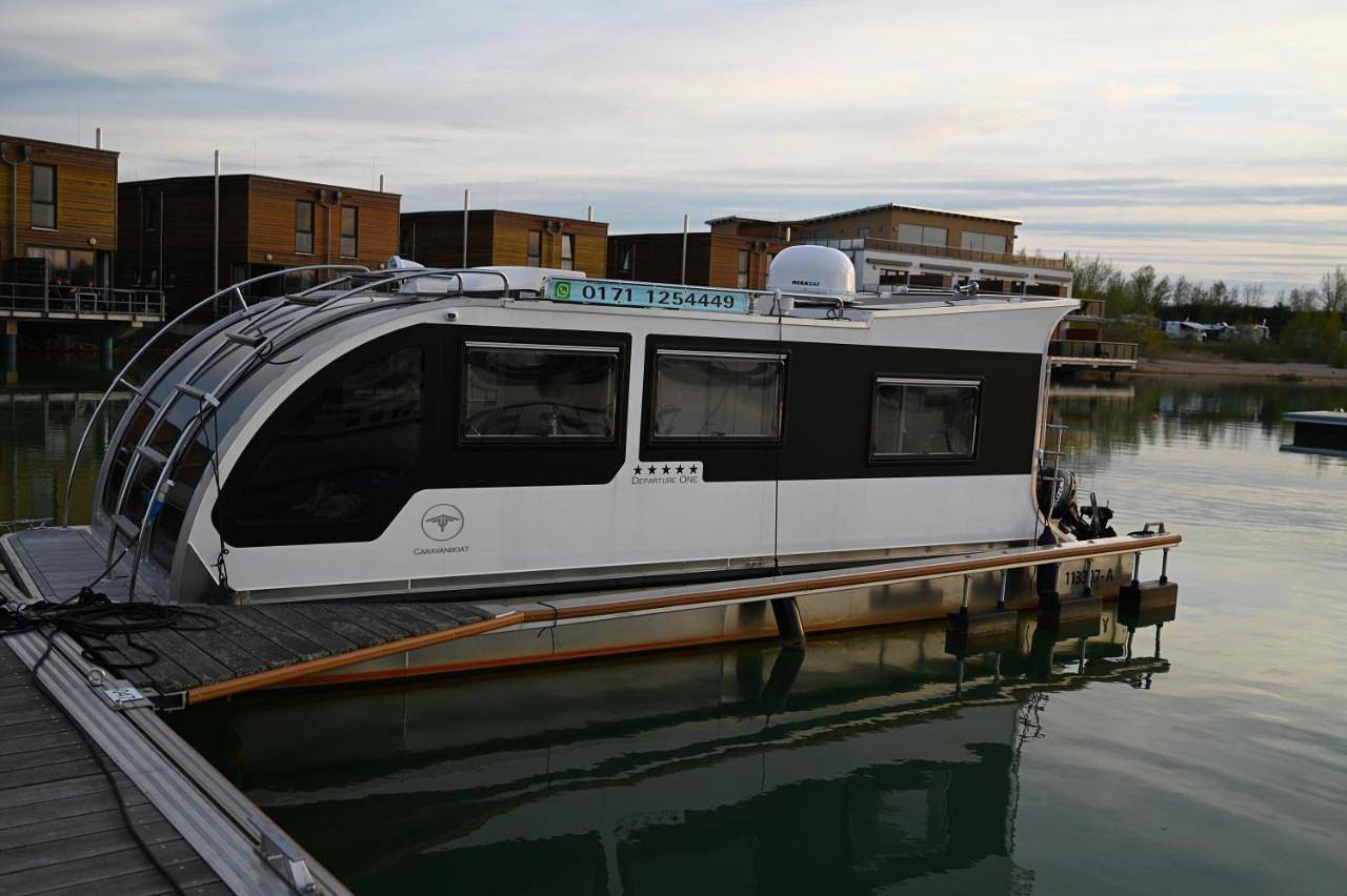Exklusives Wohnen auf dem Boot in der Marina Lagovida mit direktem Seezugang in Badestelle Lagovida, Großpösna