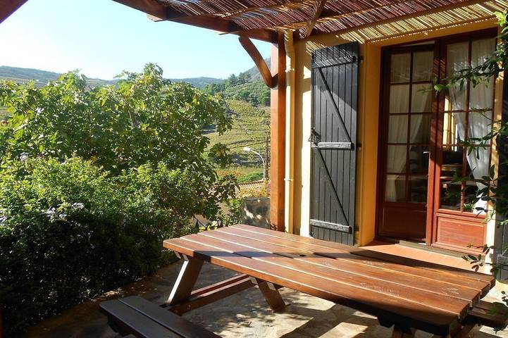 Location de vacances pour 4 personnes, avec terrasse et jardin à Port-Vendres