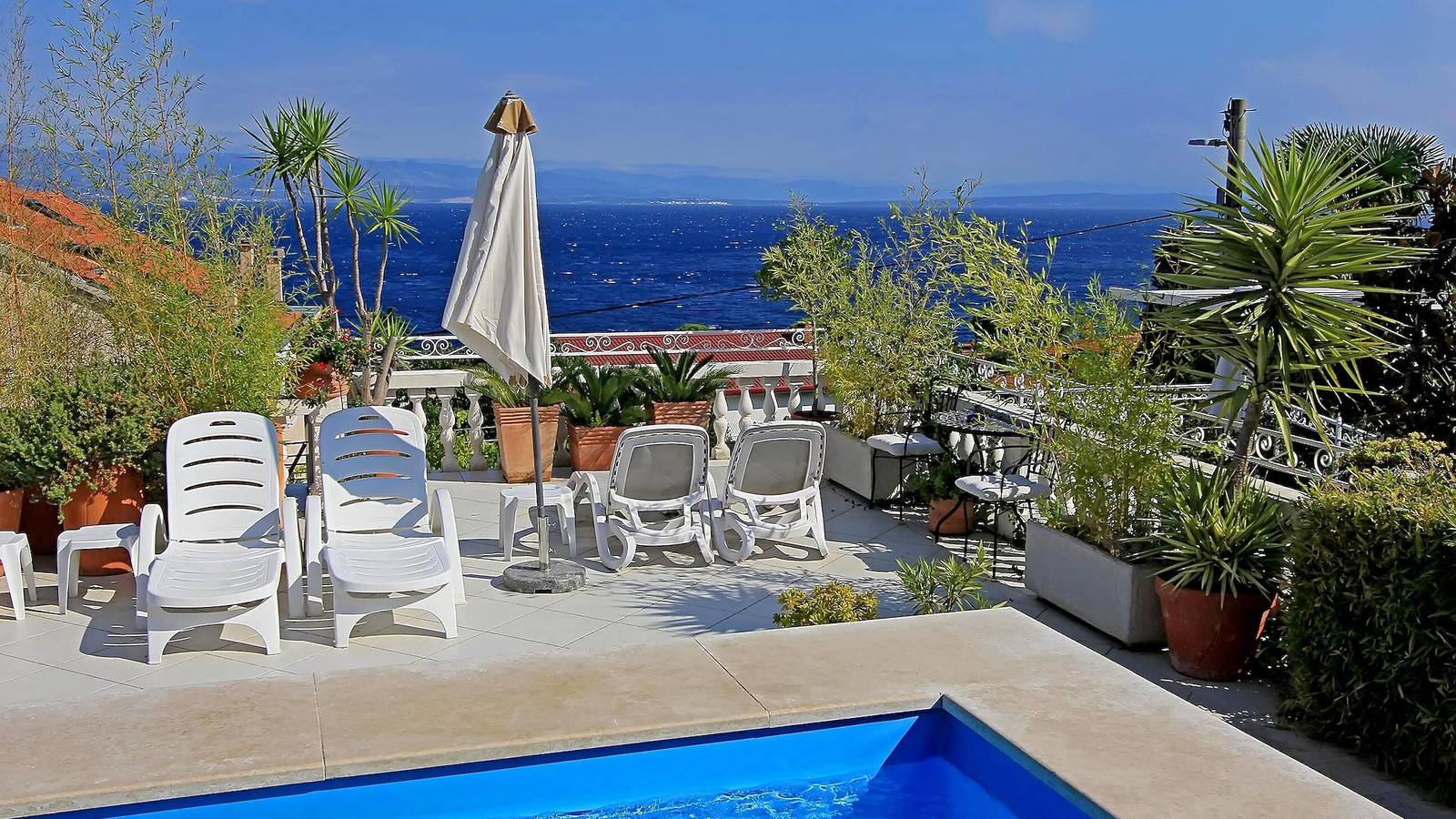 Ganzes Studio, Apartments Barbara in Lovran, Opatija Riviera