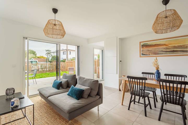Apartamento entero, Apartamento de vacaciones para 4 personas con jardín in Anglet, Region de Bayona