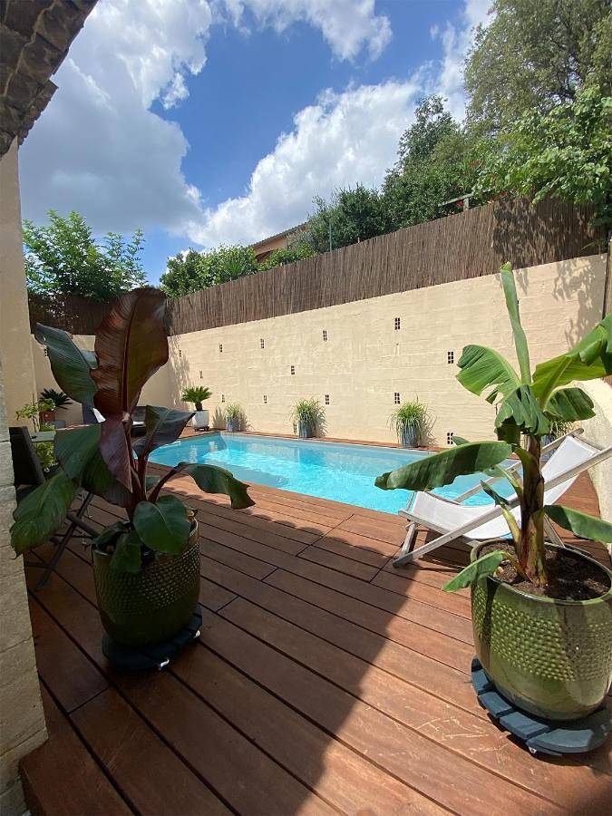 Location de vacances pour 5 personnes, avec piscine et jardin à Pujaut - 4