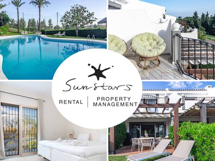 Gîte für 4 Personen, mit Pool und Garten sowie Terrasse in Marbella