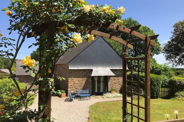Maison de vacances pour 6 personnes, avec Terrasse et Jardin à Ploërdut
