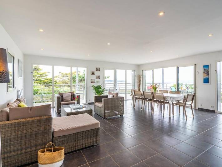 Location de vacances pour 6 personnes, avec Balcon et Terrasse dans Plage Kervel - 4