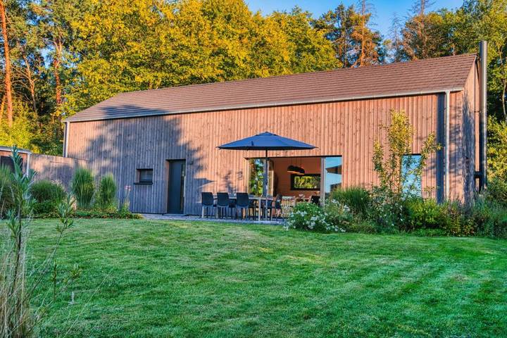 Ferienhaus für 7 Personen, mit Garten und Ausblick