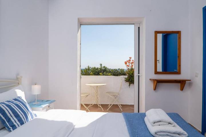 Hôtel pour 2 personnes, avec balcon ainsi que vue et jardin