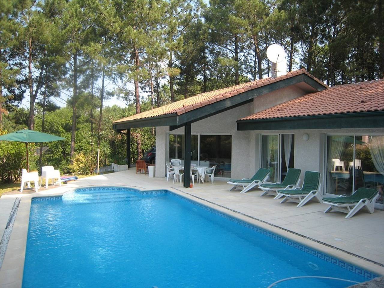 Villa pour 9 Personnes dans Biscarrosse, Côte d’Argent