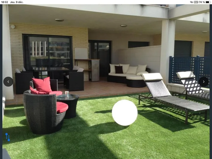 Apartamento de vacaciones para 4 personas, con terraza y jardín además de piscina y piscina para niños, Se admiten mascotas - 1