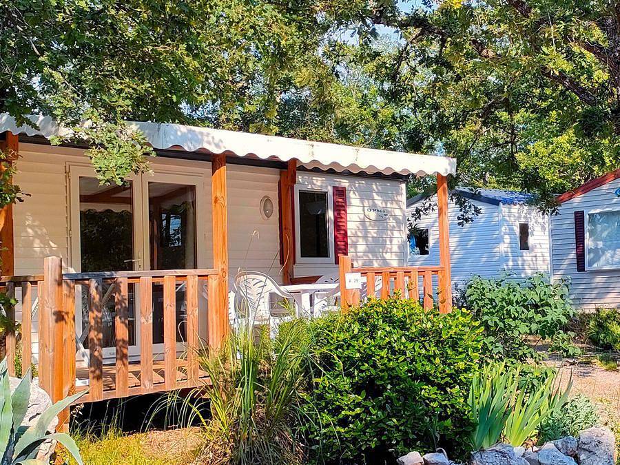 Camping Tikayan Rives du Lac de Sainte Croix - Mobilheim 6 personen - Colorado Eco. in Bauduen, Brignoles Region