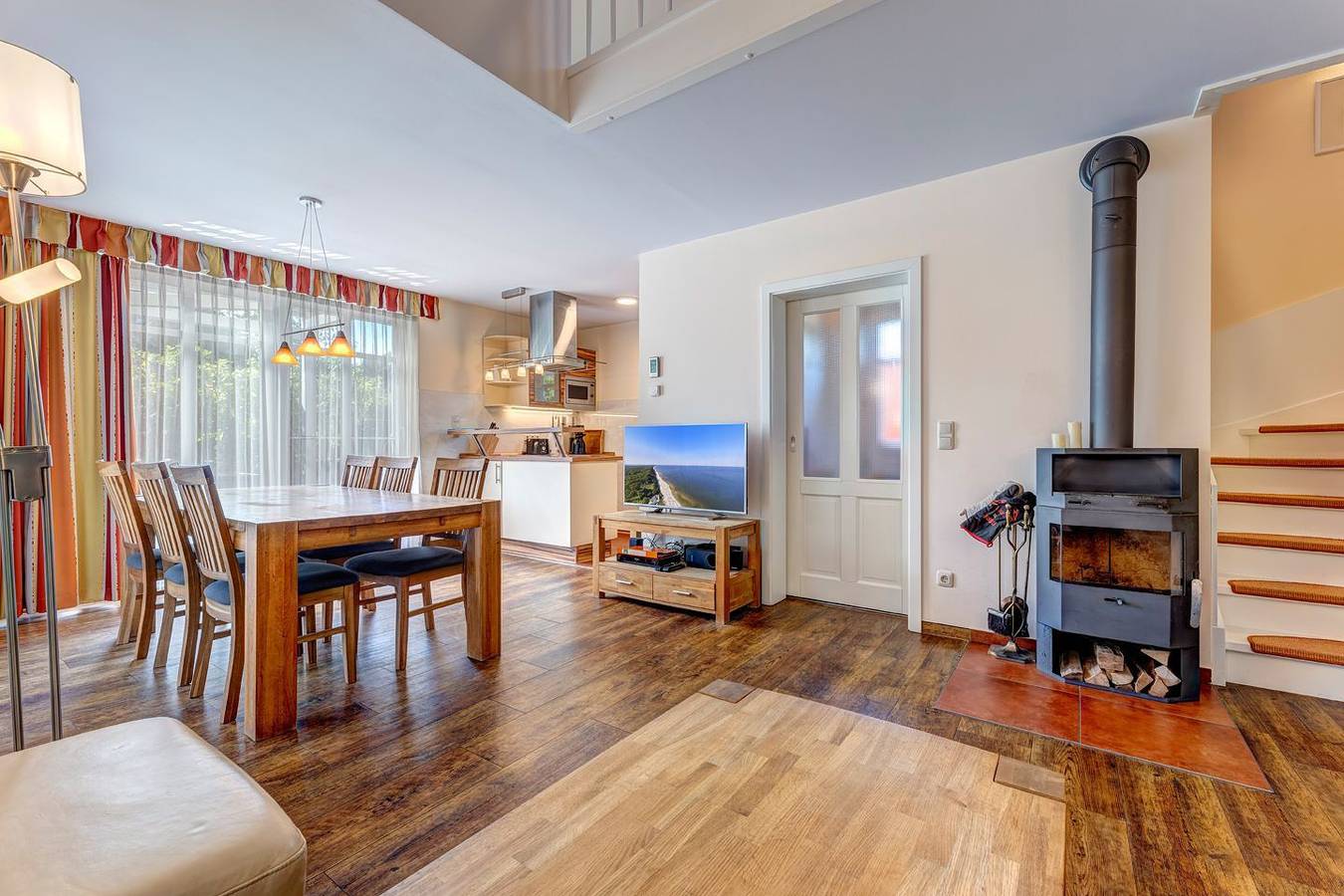 Küstenhaus mit eigener Sauna und Kamin ca.400 vom Ostseestrand. in Koserow, Bernsteinbäder
