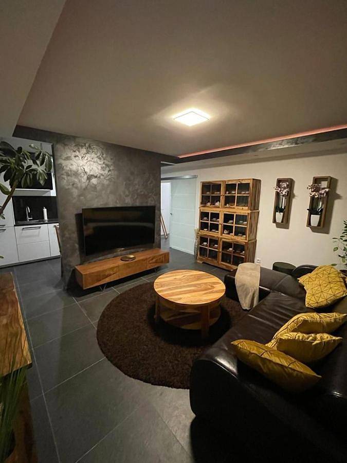Ferienwohnung für 3 Personen, mit Terrasse und Ausblick in Lengerich