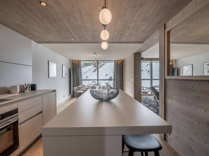 Ganze Wohnung, Wunderschöne Wohnung im Zentrum - 8 Pers. in Saint-Bon-Tarentaise, Vanoise-Massiv