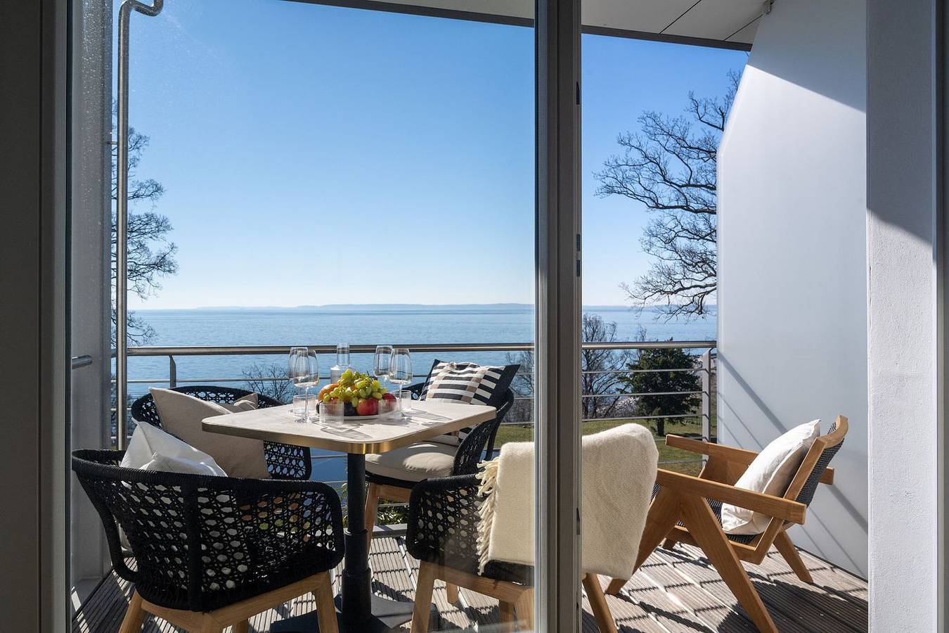 Apartamento entero, Fewo Meerzeit - Balkony, Sauna, Sea View in Sassnitz, Parque Nacional de Jasmund