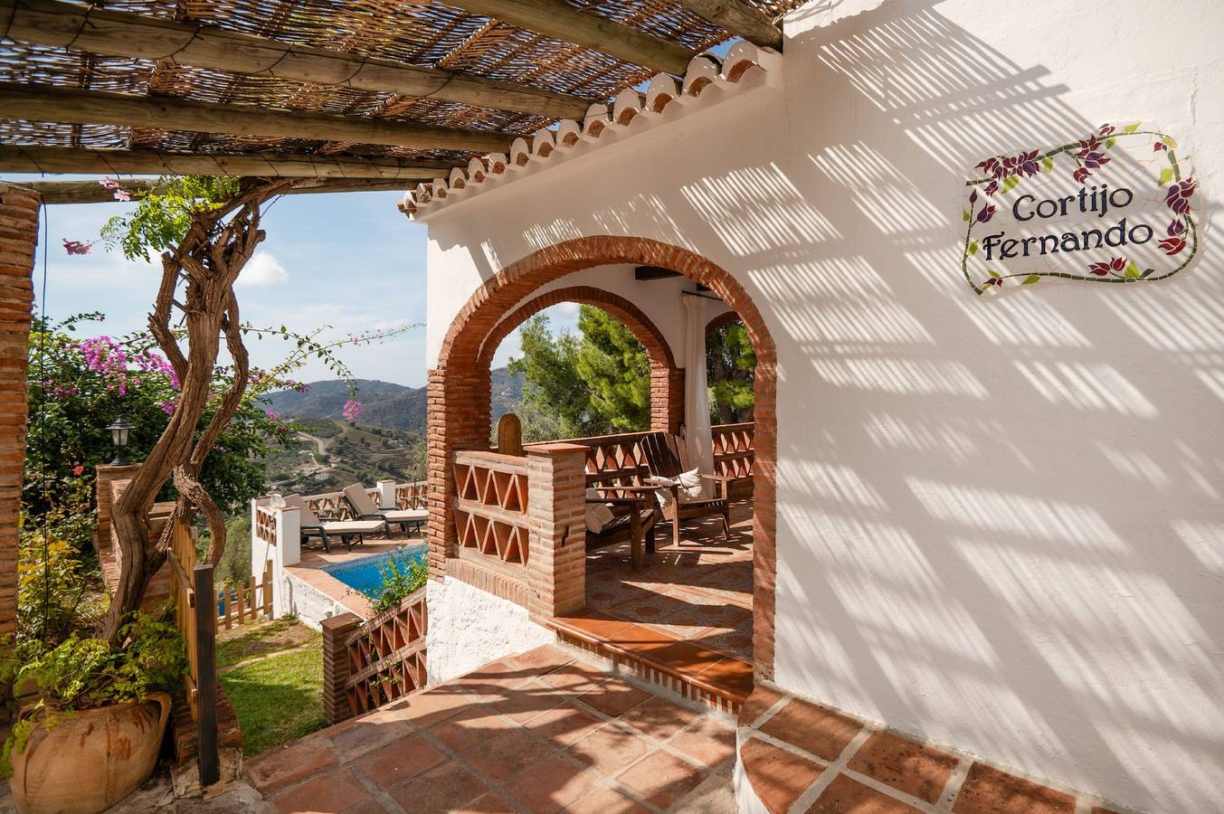 Villa für 4 Personen mit Garten in Frigiliana, Cordillera Penibética