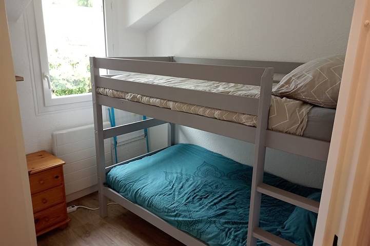 Gîte pour 4 personnes, avec balcon, animaux acceptés dans Plage Sables Blancs - 3