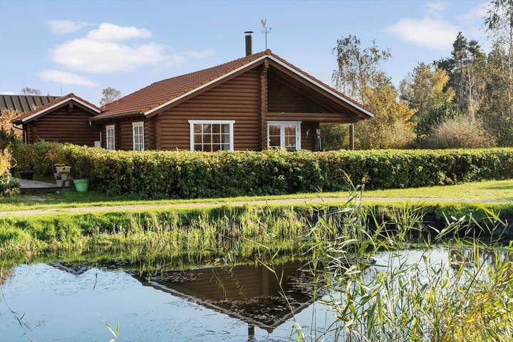 Ferienhaus für 6 Personen, mit Terrasse und Garten sowie Sauna auf Seeland