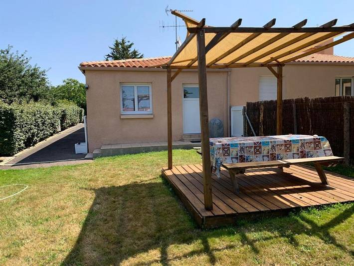 Location de vacances pour 2 personnes, avec jardin à L'Île-d'Olonne