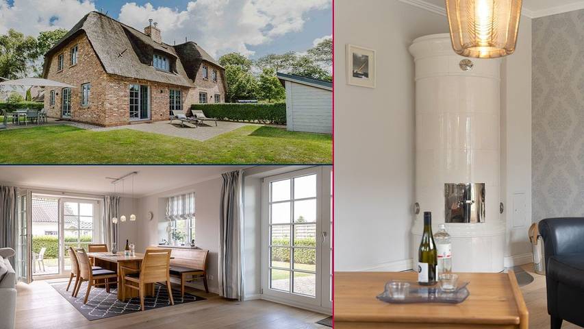 Ferienhaus für 6 Personen, mit Garten und Sauna in Wrixum