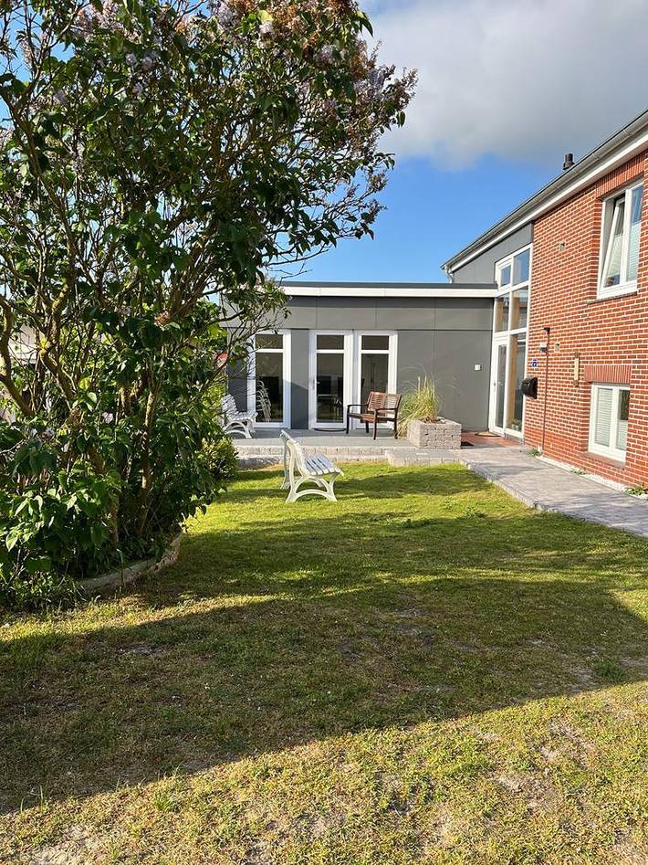 Ferienwohnung für 6 Personen, mit Garten auf Borkum
