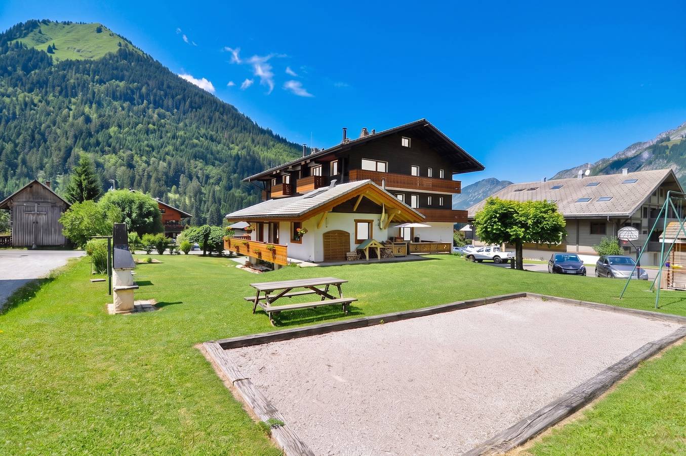 Apartamento entero, Apartamento cómodo en La Chapelle-d'Abondance 75 m² con jardín in La Chapelle-d'Abondance, Les Portes du Soleil