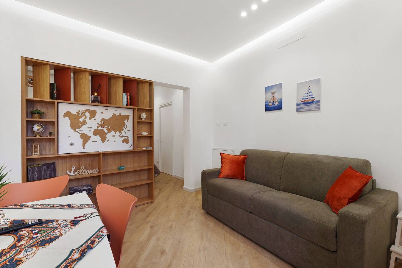 Appartement entier, Appartement « Fuoco » avec vue sur la mer, Wi-Fi et climatisation in Balestrate, Province de Palerme