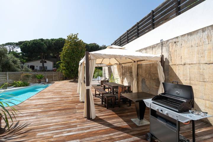Casa rural para 10 personas, con vistas al mar además de jardín y terraza, Se admiten mascotas en Maresme - 3