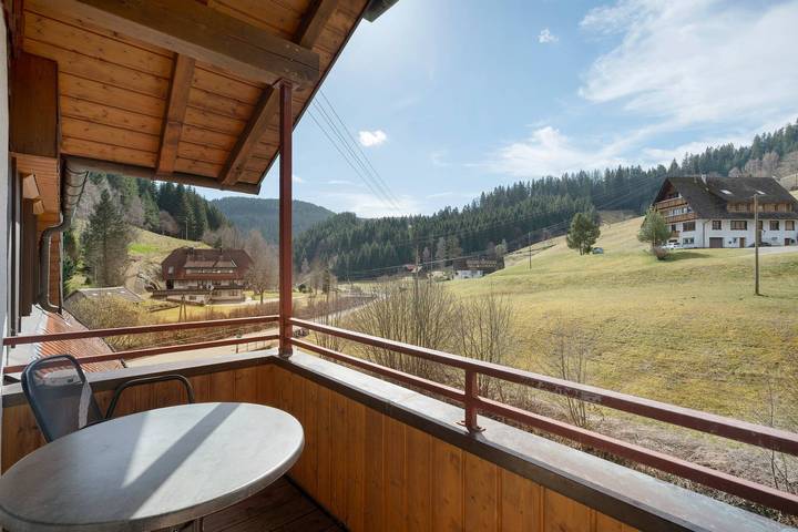 Appartement entier, Appartement de vacances 'pour 2 personnes' avec jardin commun, balcon et Wi-Fi in Bad Rippoldsau-Schapbach, Forêt-Noire centrale
