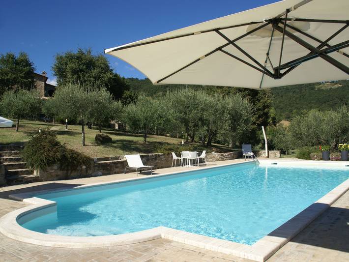 Casa vacanza per 9 persone, con Terrazza e Giardino nonché Piscina a Umbertide