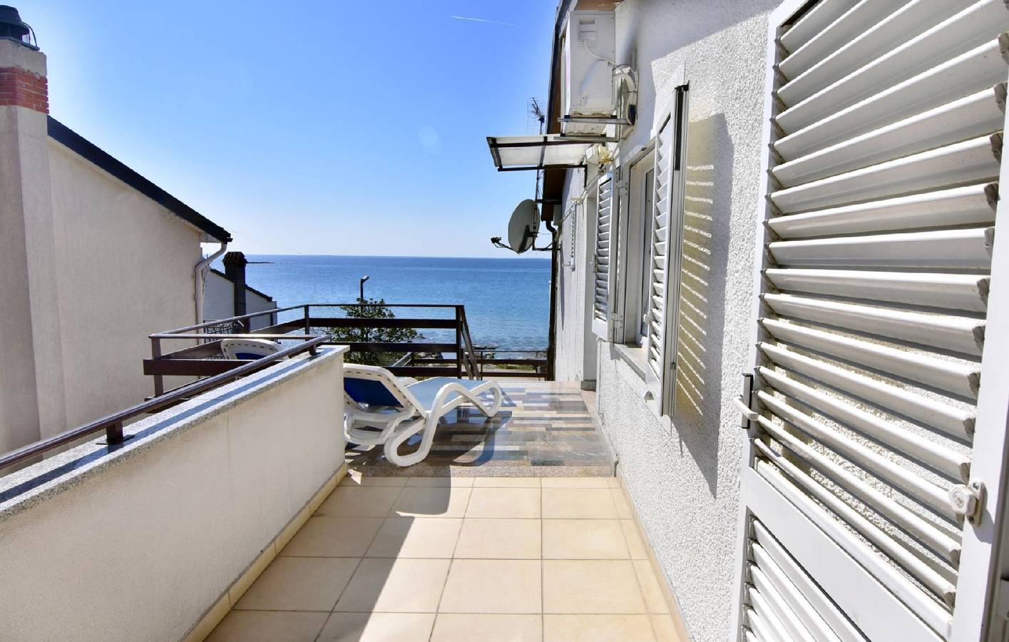 Ganze Ferienwohnung, Ferienwohnung für 5 Personen mit Balkon in Zambratija, Umag und Umgebung