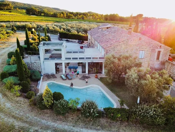 Ferienwohnung für 4 Personen, mit Garten und Pool sowie Whirlpool - 1