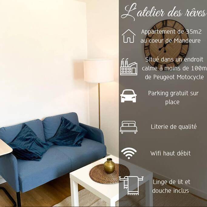 Gîte pour 2 personnes dans Mandeure