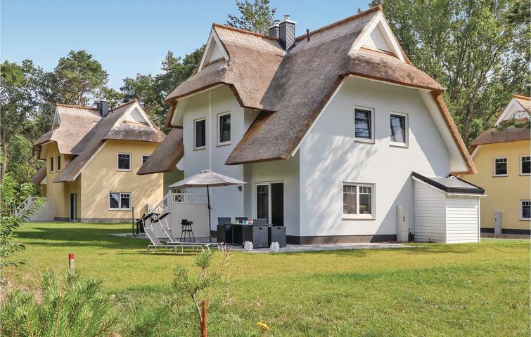 Ferienhaus für 4 Personen, mit Terrasse und Garten sowie Sauna
