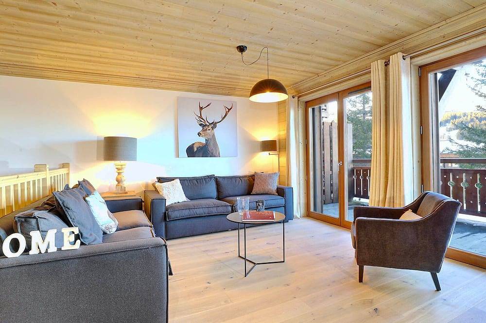 Apartamento entero, Magnífico dúplex 3 habitaciones en Courchevel con balcón, parking, y Wifi in Courchevel 1650 (Moriond), Saint-Bon-Tarentaise