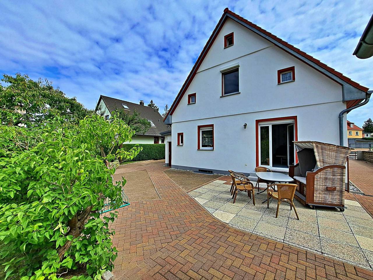 Ferienhaus Ostend - Gartenidyll im Grünen - Ferienhaus Ostend in Drei Kaiserbäder, Heringsdorf