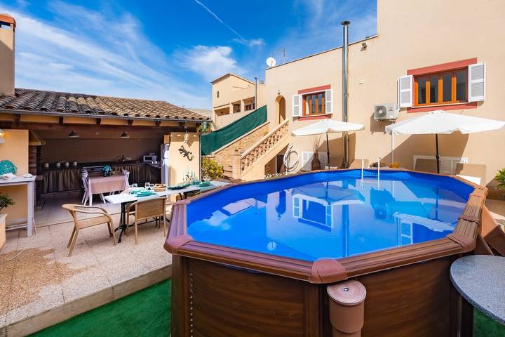 Casa de vacaciones Casa Hermosa con piscina, terraza, aire acondicionado y Wifi in Capdepera, Mallorca Este