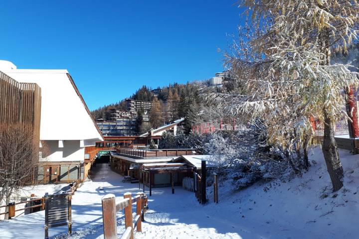 Location de vacances pour 6 personnes, avec Balcon et Piscine dans Les Arcs